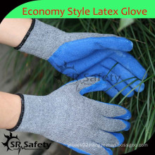 SRSAFETY 10 gauge grey unique quality gloves latex gloves economic gloves safety gloves,magic buckle